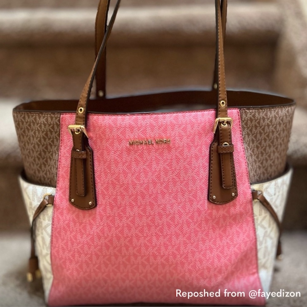 Multicolor block Michael Kors handbag